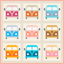 Load image into Gallery viewer, ON THE ROAD Vol.2 _ digital quilt pattern