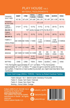 Load image into Gallery viewer, PLAY HOUSE Vol.2_digital quilt pattern