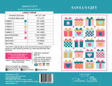 Load image into Gallery viewer, SANTA'S GIFT_ paper quilt pattern