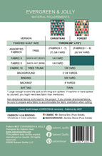 Load image into Gallery viewer, EVERGREEN & JOLLY - digital quilt pattern