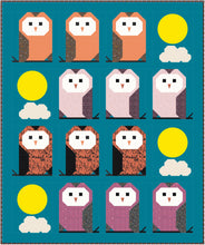 Load image into Gallery viewer, GHOST OWL - digital quilt pattern