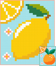 Load image into Gallery viewer, CITRUS BOTANICALS_ digital quilt pattern