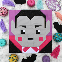 Load image into Gallery viewer, SPOOKY DRACULA_digital quilt pattern