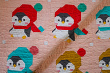 Load image into Gallery viewer, WINTER WADDLE_paper quilt pattern