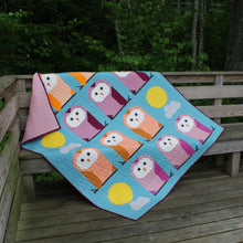 Load image into Gallery viewer, GHOST OWL - digital quilt pattern