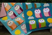 Load image into Gallery viewer, GHOST OWL - digital quilt pattern