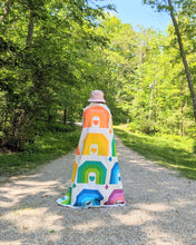 Load image into Gallery viewer, OMBRE RAINBOWS_digital quilt pattern