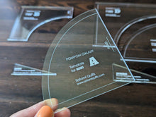 Load image into Gallery viewer, Pompom Galaxy Templates (Cut on Fold Method)