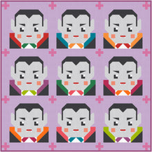 Load image into Gallery viewer, SPOOKY DRACULA_digital quilt pattern