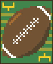 Load image into Gallery viewer, BIG GAME FOOTBALL_digital quilt pattern