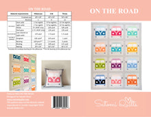 Load image into Gallery viewer, ON THE ROAD _ digital quilt pattern