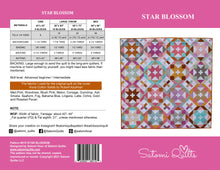 Load image into Gallery viewer, STAR BLOSSOM _ paper quilt pattern
