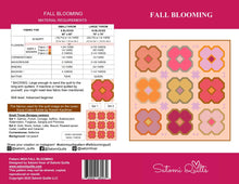 Load image into Gallery viewer, FALL BLOOMING _ paper quilt pattern