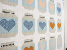 Load image into Gallery viewer, FARMHOUSE MASON JARS _ paper quilt pattern