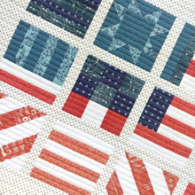 Load image into Gallery viewer, OLD GLORY _ paper quilt pattern