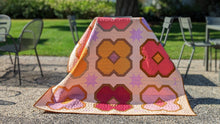 Load image into Gallery viewer, Fall Blooming - Small Throw Quilt Kit - Kona Cotton Version