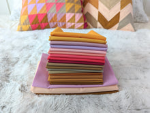 Load image into Gallery viewer, Fall Blooming - Small Throw Quilt Kit - Kona Cotton Version