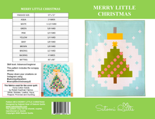 Load image into Gallery viewer, MERRY LITTLE CHRISTMAS _ paper pattern
