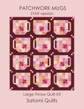 Load image into Gallery viewer, Patchwork Mugs (Star) - Throw Quilt Kit 1 - AGF version

