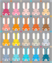 Load image into Gallery viewer, COTTONTAIL RABBITS_ paper quilt pattern
