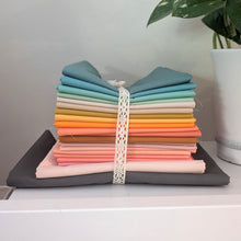 Load image into Gallery viewer, Play House Vol.2 - Small Throw Quilt Kit - AGF Pure Solids version
