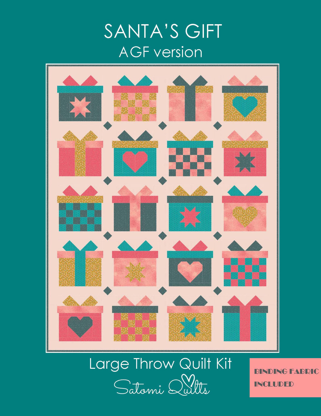 SANTA'S GIFT (AGF version) - Large Throw