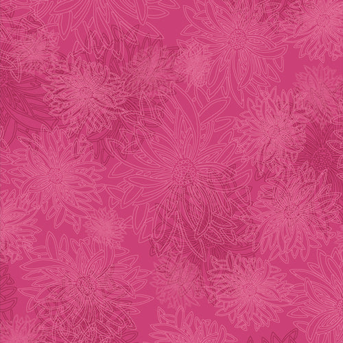 AGF Floral Elements - Fuchsia - 5 yard cut