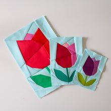 Load image into Gallery viewer, Tulip FPP Quilt Pattern (PDF Download)
