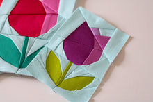 Load image into Gallery viewer, Tulip FPP Quilt Pattern (PDF Download)
