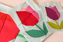 Load image into Gallery viewer, Tulip FPP Quilt Pattern (PDF Download)
