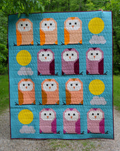 Load image into Gallery viewer, GHOST OWL - digital quilt pattern
