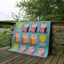 Load image into Gallery viewer, Ghost Owl - Throw Quilt Kit - AGF Pre Solids version
