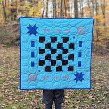 Load image into Gallery viewer, CHECKERBOARD DANCE FLOOR_ paper quilt pattern
