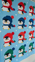 Load image into Gallery viewer, Winter Waddle - Crib Quilt Kit - Kona Cotton version
