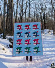 Load image into Gallery viewer, WINTER WADDLE_digtal quilt pattern
