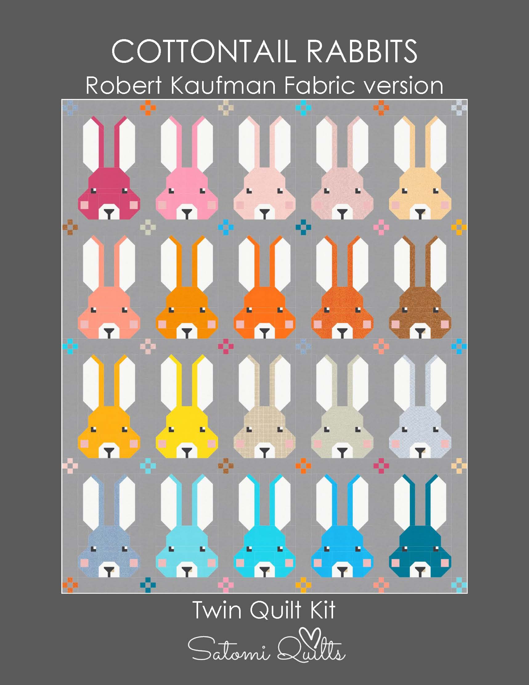 Cottontail Rabbit Twins Cottontail Rabbit Twins