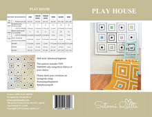 Load image into Gallery viewer, PLAY HOUSE _ digital quilt pattern

