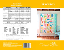 Load image into Gallery viewer, BEACH DAY _ paper quilt pattern
