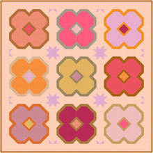 Load image into Gallery viewer, FALL BLOOMING _  digital quilt pattern
