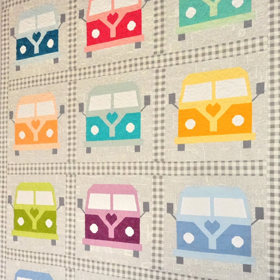 ON THE ROAD _ digital quilt pattern