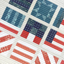 Load image into Gallery viewer, OLD GLORY _ paper quilt pattern
