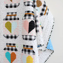 Load image into Gallery viewer, FARMHOUSE MASON JARS _ digital quilt pattern
