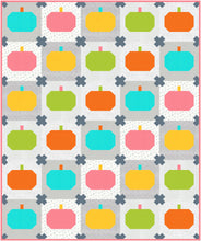 Load image into Gallery viewer, SPOOKY PUMPKIN PATCH _ digital quilt pattern
